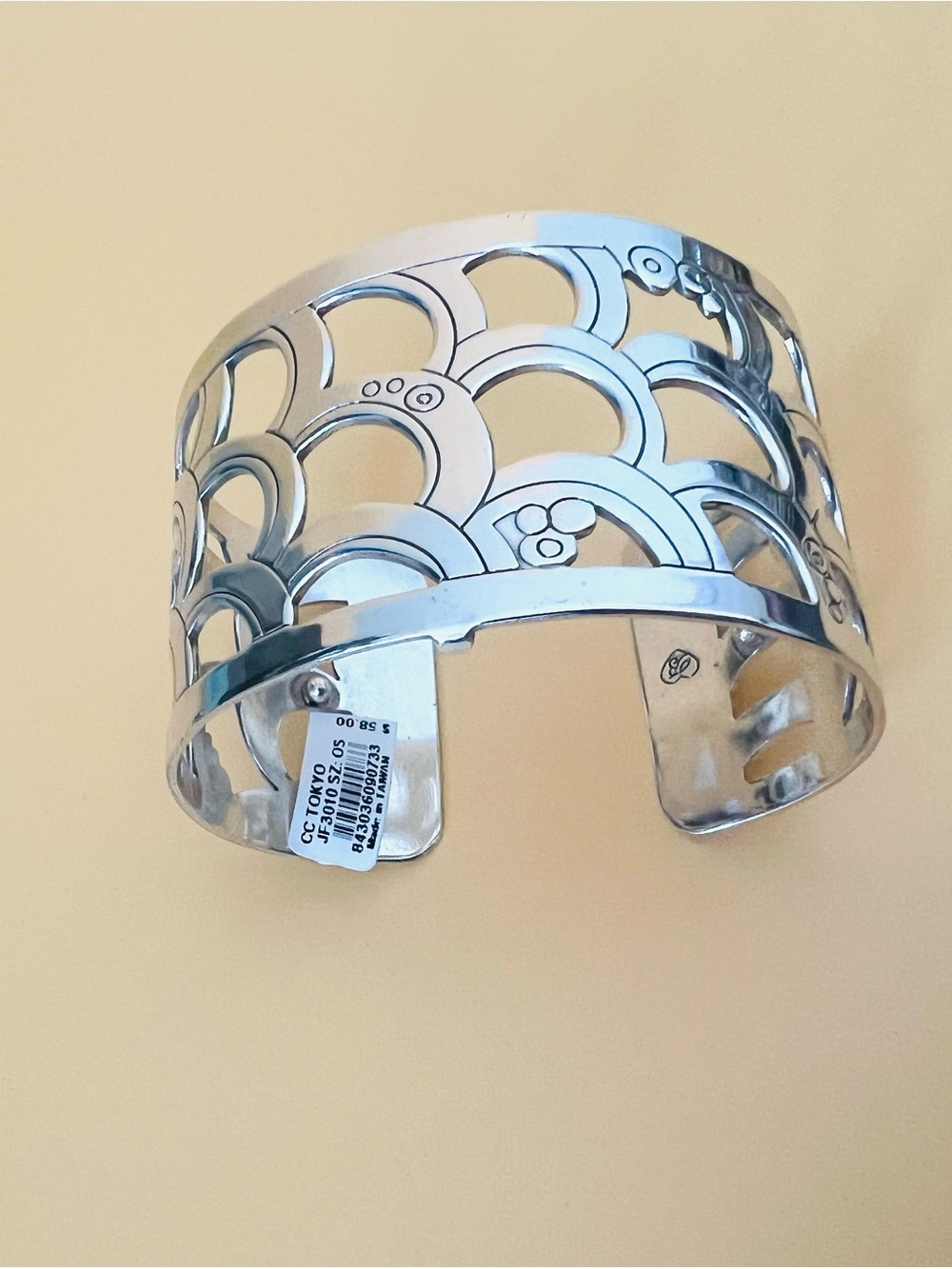 Brighton Silver plated cuff bracelet - Picture 2 of 4